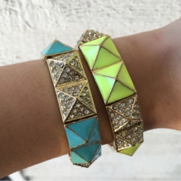 T&J Designs Jewelry - NWT🌟 Yellow Pyramid Pave Bracelet 🌟 T&j Designs